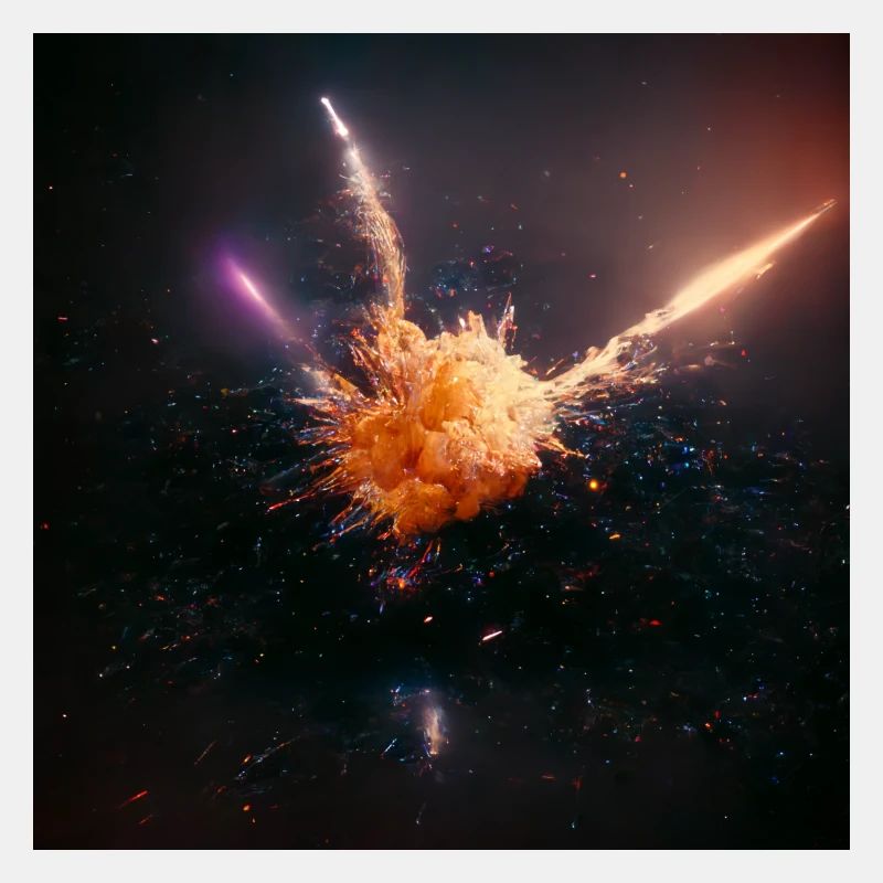 Star explosion