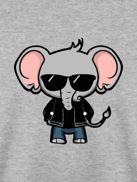 Elefanten-Punk-Kawai