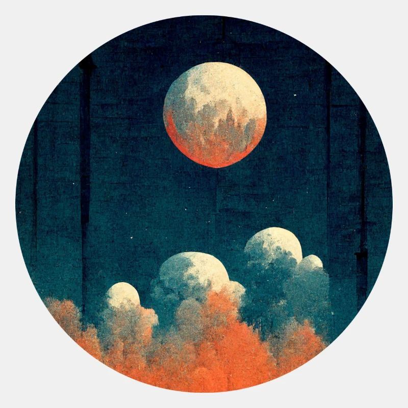 Mond am Abend