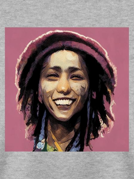 Rastafari-skizzenmalerei