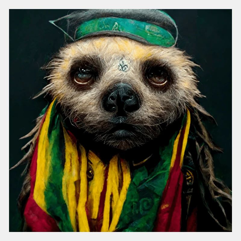 Rasta Faultier