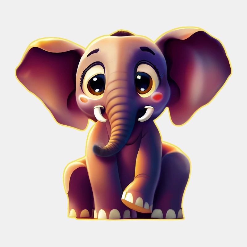 mignon bébé éléphant