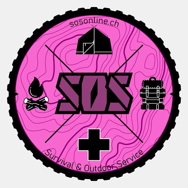 SOS Logo pink