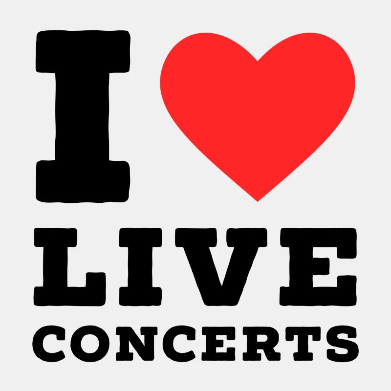 Ich liebe Live-Konzerte