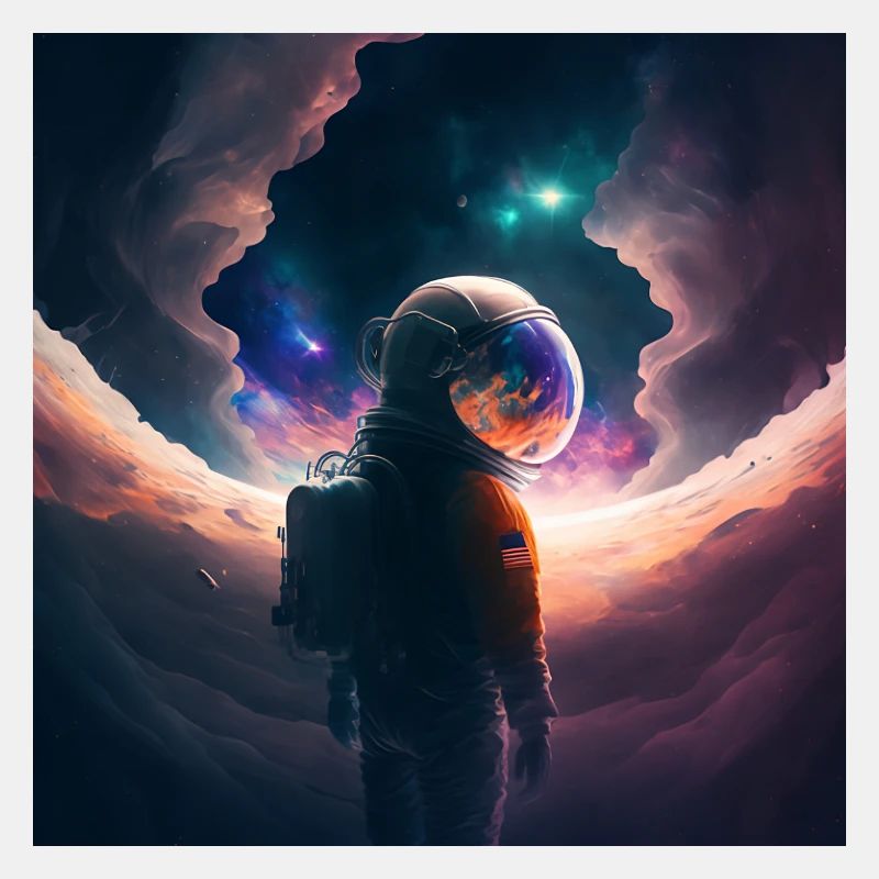 Astronaute perdu dans l’espace