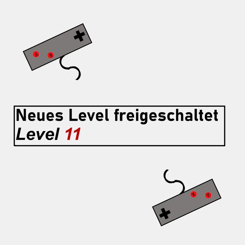 Level Up Gaming Geschenk Geburtstag Geschenkidee