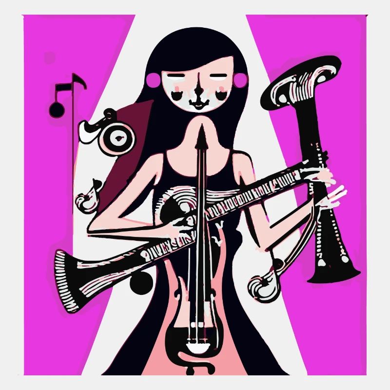 Musik Mädchen