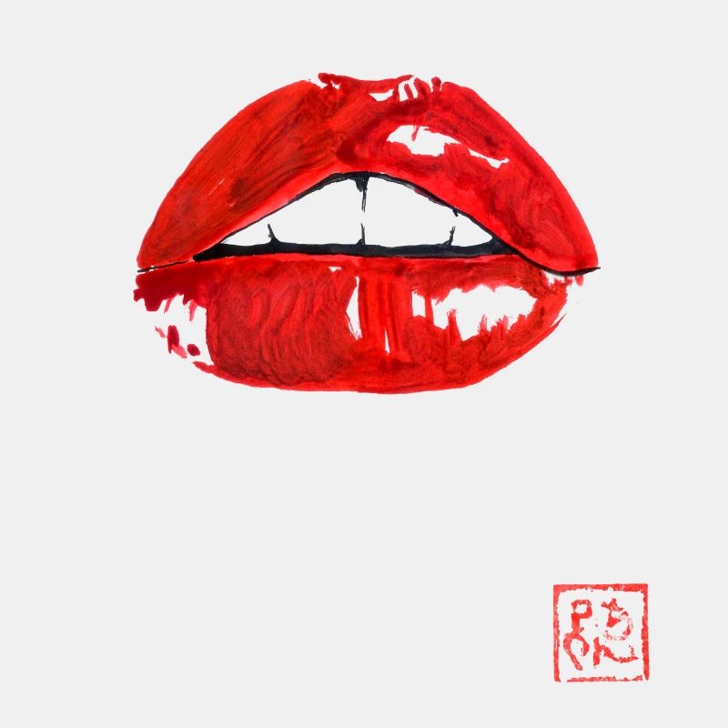 Roter Mund