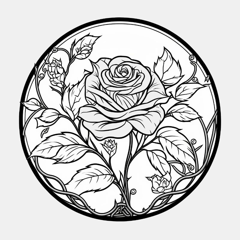 Eine Rose