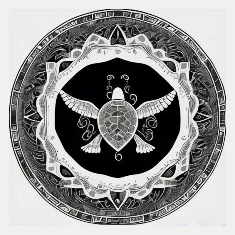 Schildkröten Mandala