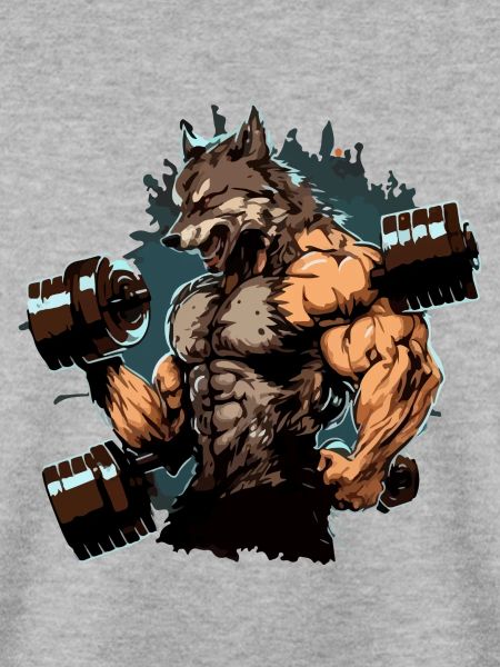Der Wolfsmann im Kraftraum