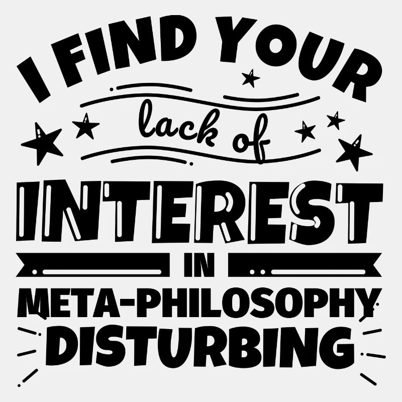 Meta-Philosophie lustiges Geschenk