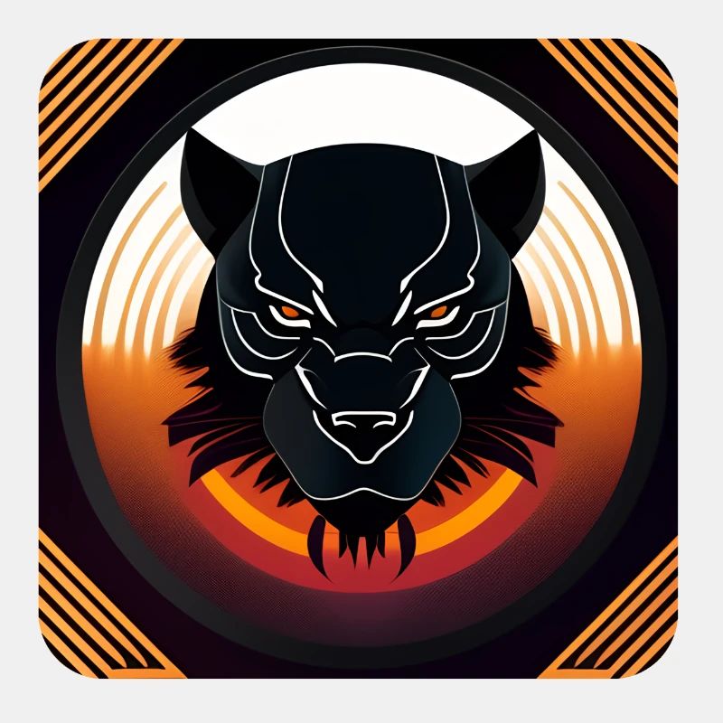 BlackPantherLogoDesignCircle
