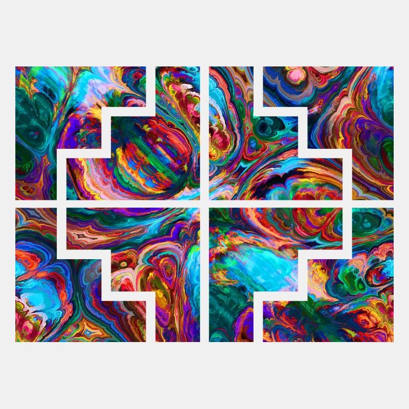 Geometrische Farbe