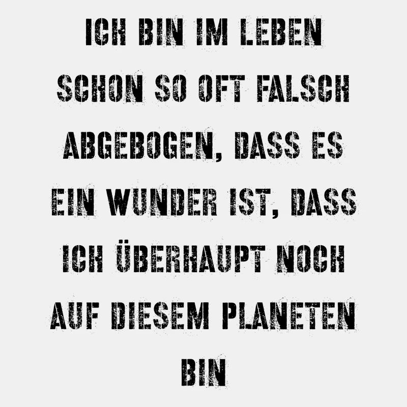 T-Shirt "falsch abgebogen"