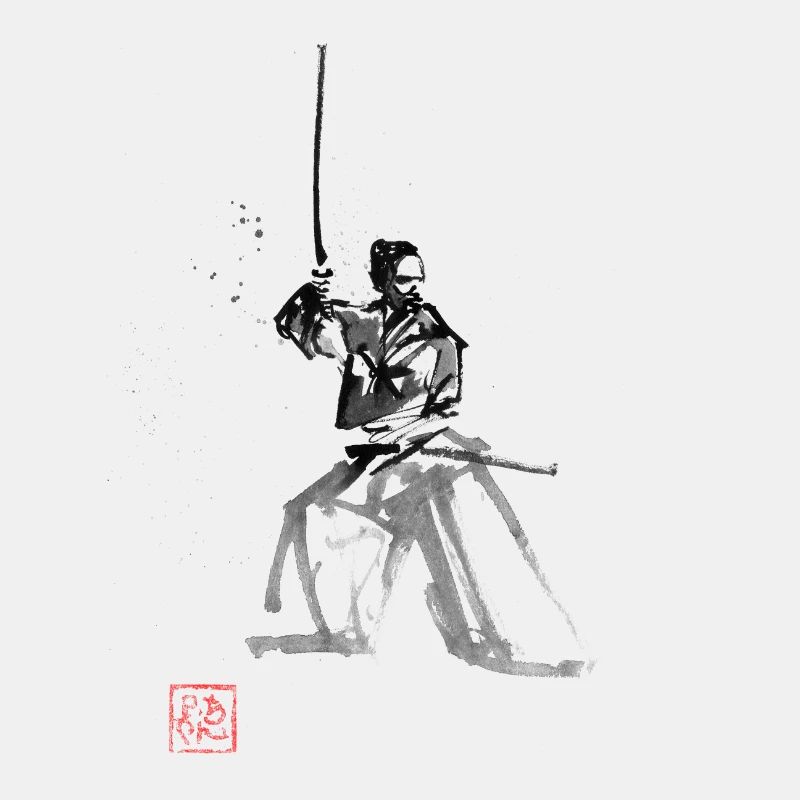 samurai en garde