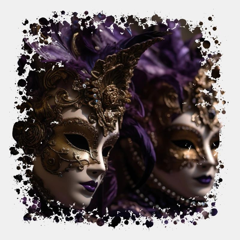 Il existe différents types de masques vénitiens