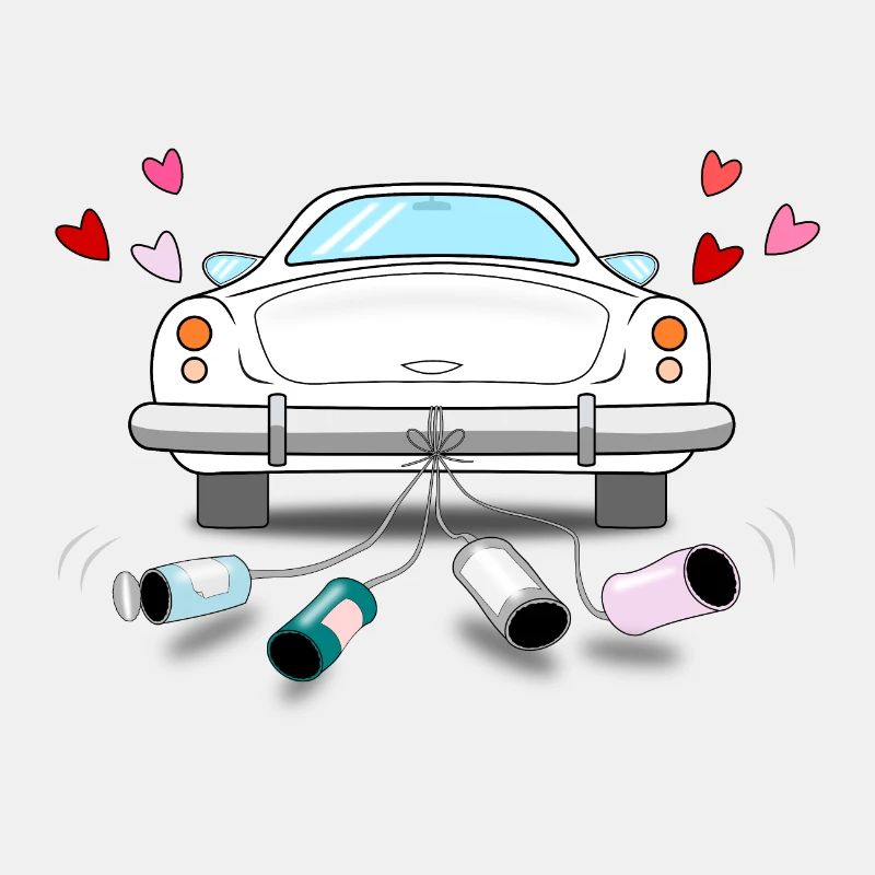 Hochzeitsauto weiß Hochzeit