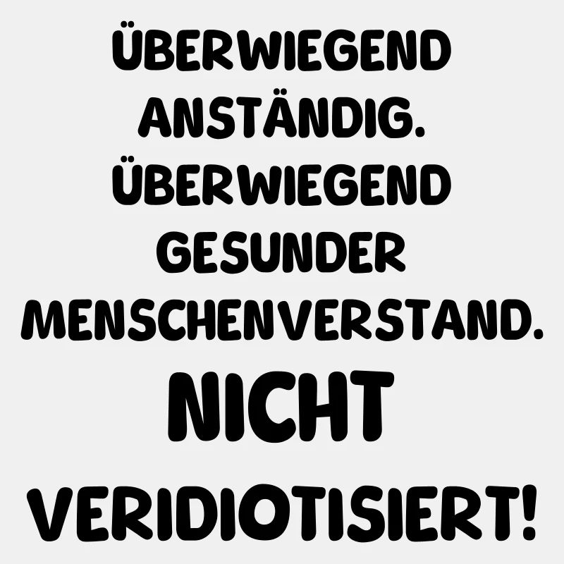 anständig und verstand
