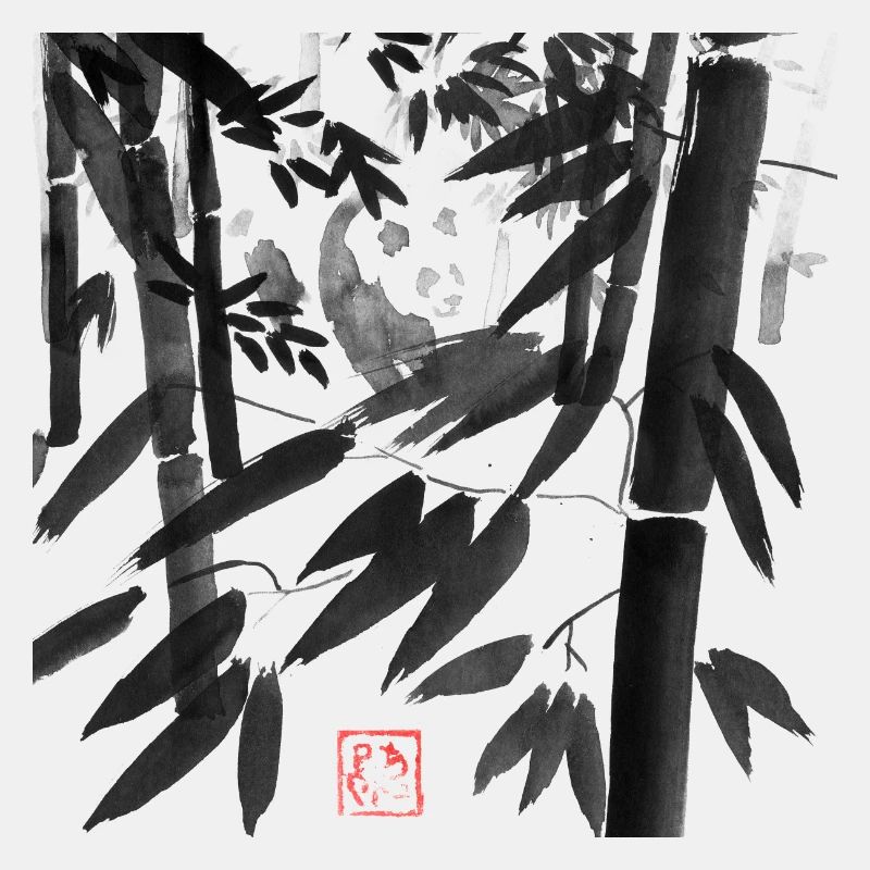 Panda im Wald