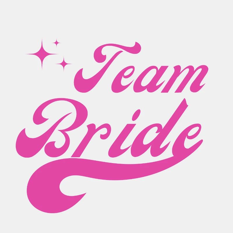 Team Bride pink - Brautgeschenk