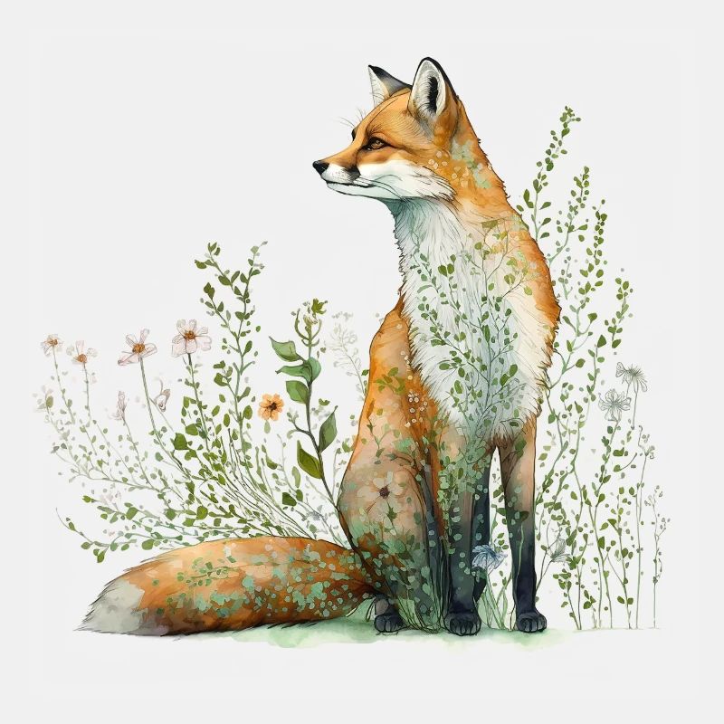 Fuchs in der Wiese