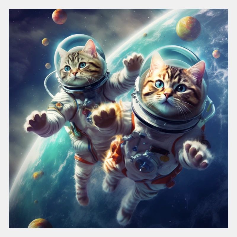 cat in space