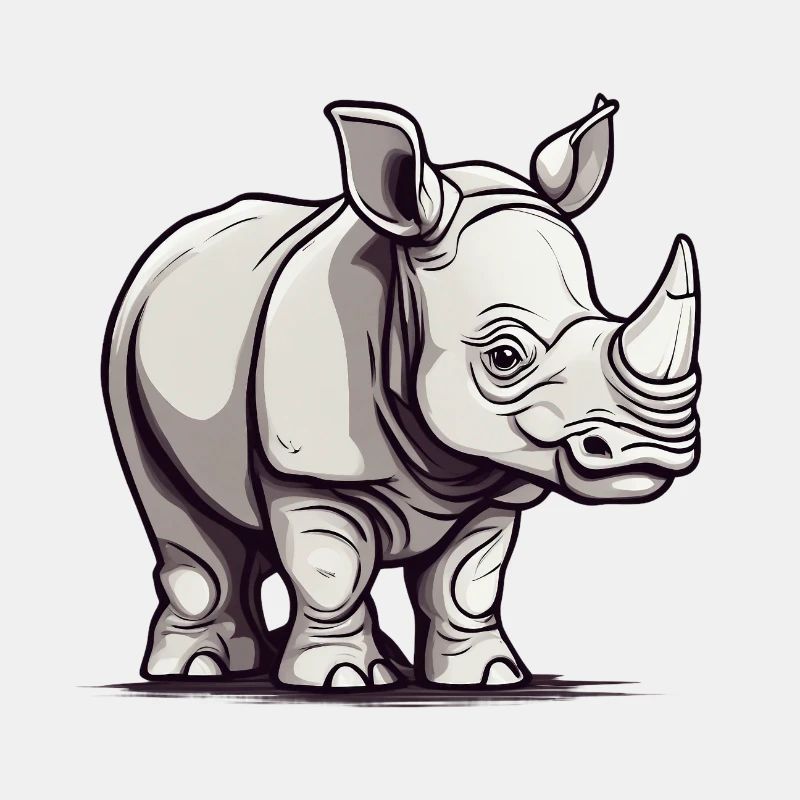 a little rhino