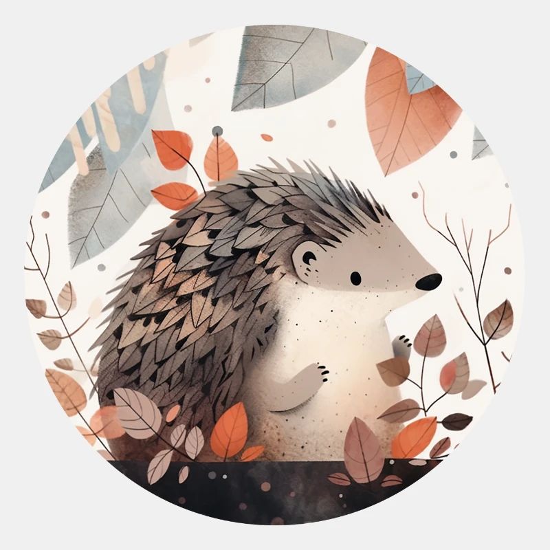 Igel im Herbst