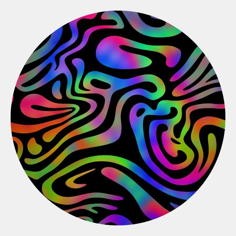 Couleurs esthétiques Acid Wave