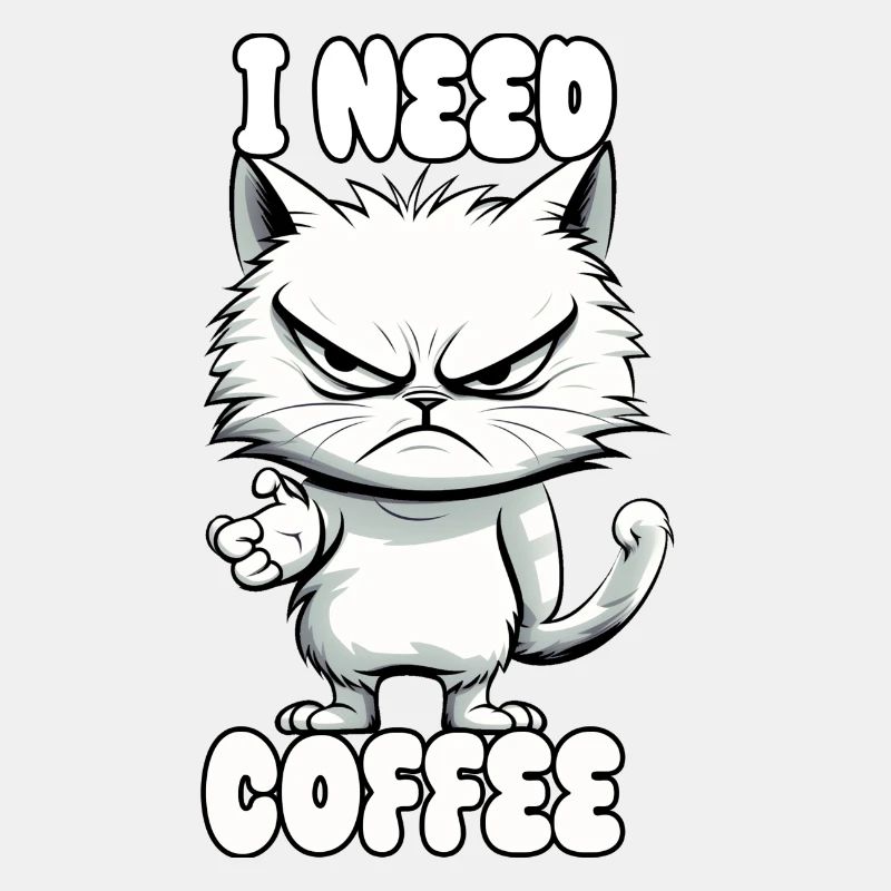 Katze - i need coffee