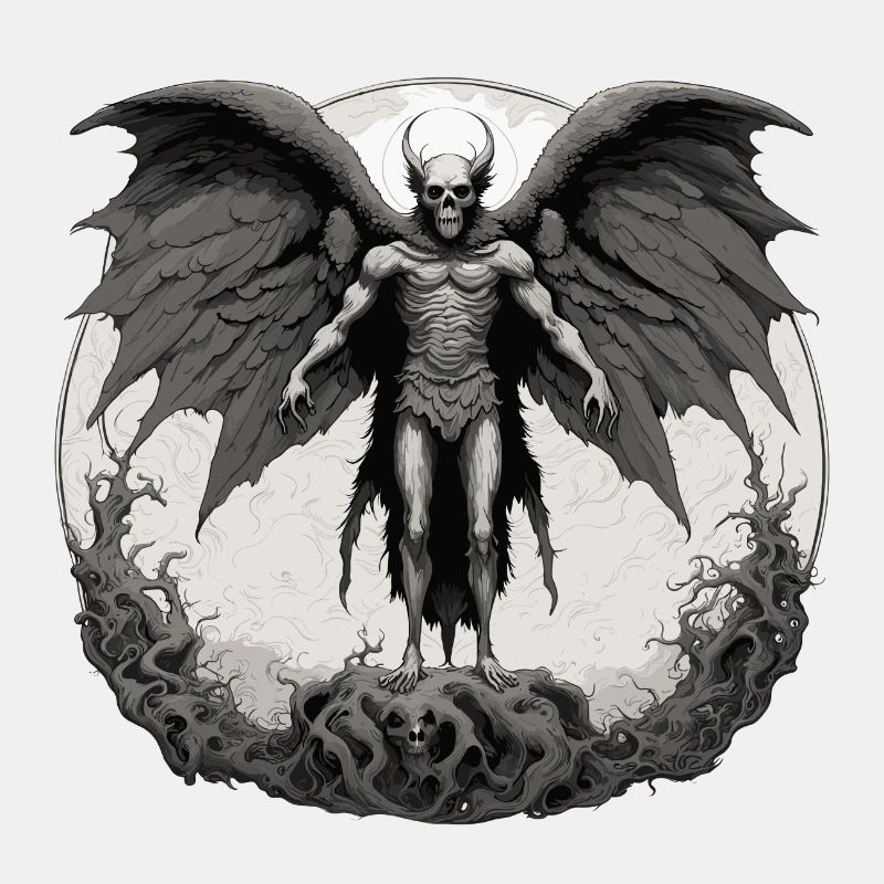 Mothman / Moth / Insect / Mythical Creature / Flutter