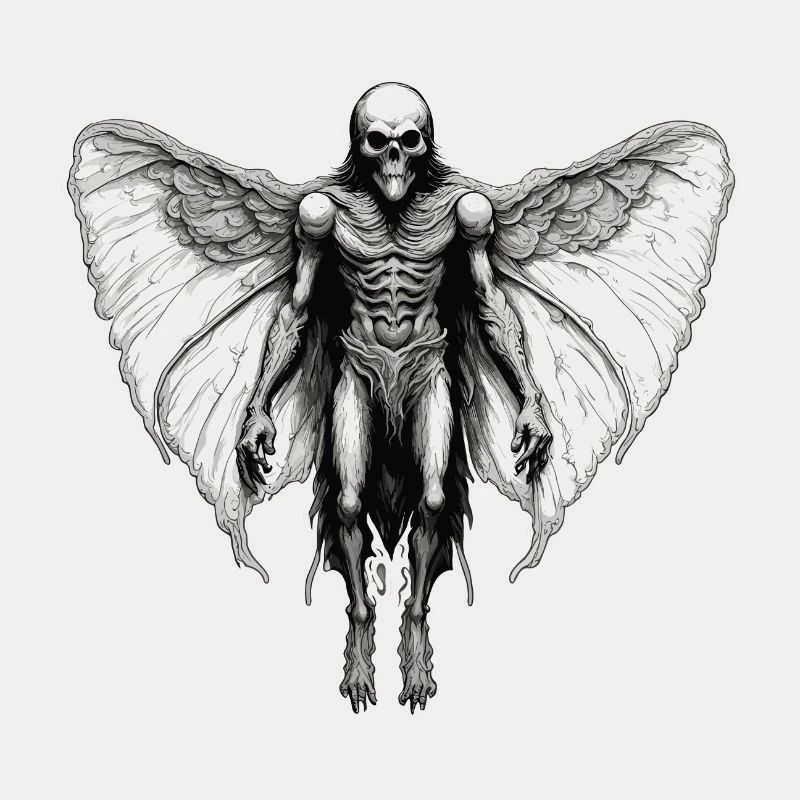 Mothman / Moth / Insect / Mythical Creature / Flutterer