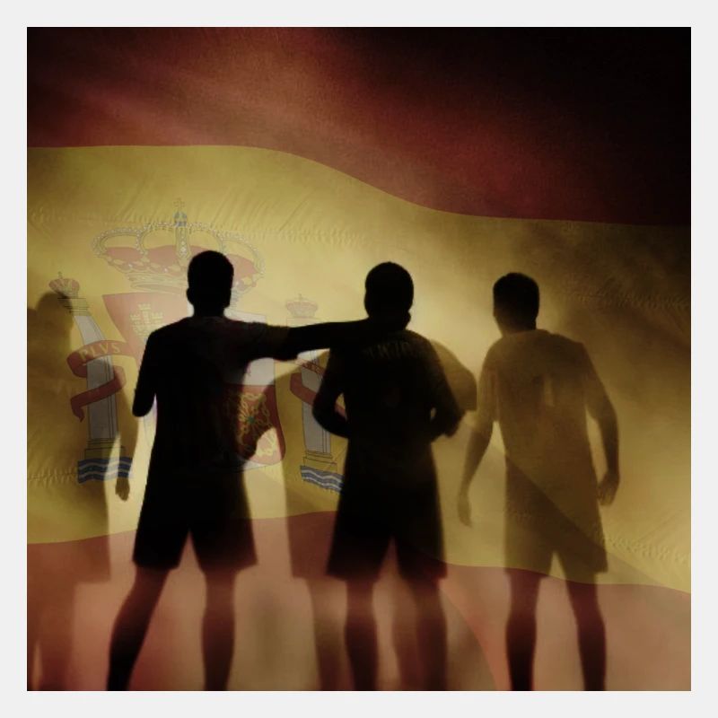Fußball Team Spanien