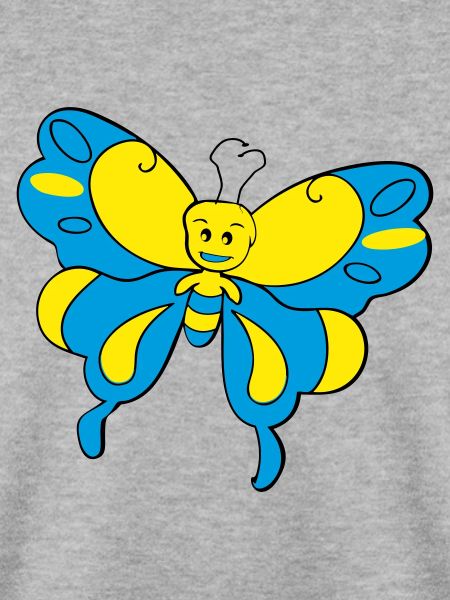 bunter Schmetterling > Vectorgraphic