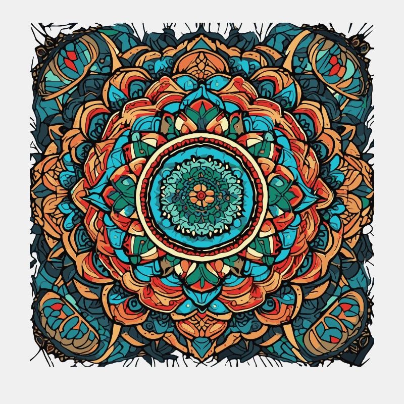 Bunter street Art Mandala