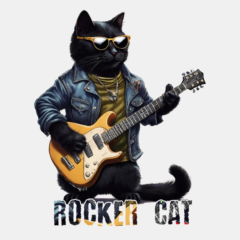 Rocker Katze
