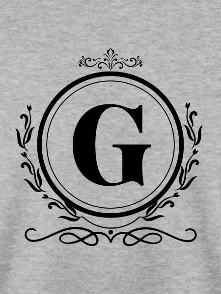 Buchstaben-G-Dekoration