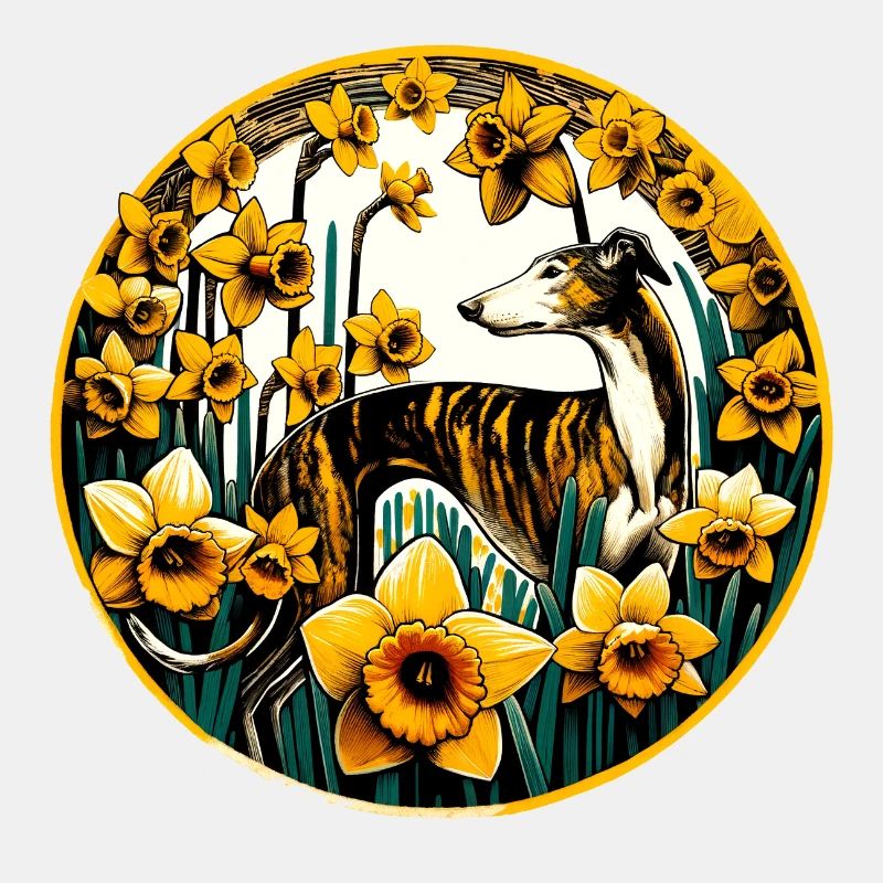Daffodils Sighthound