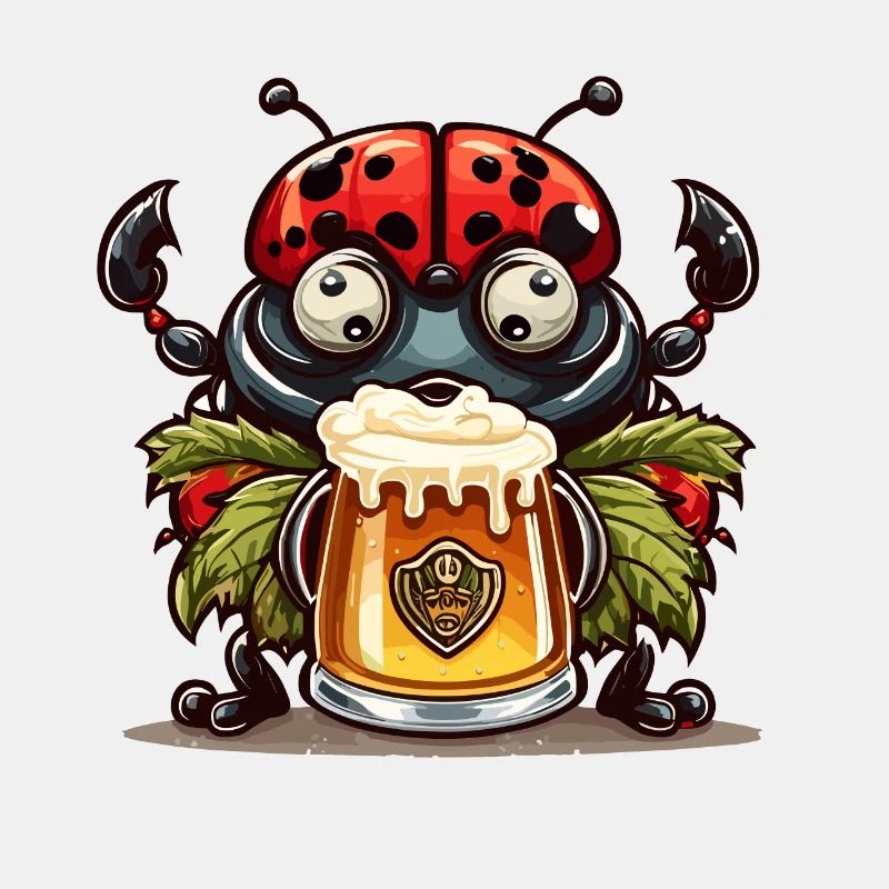 Marienkäfer / Glücksbringer / Punktkäfer / Neujahr