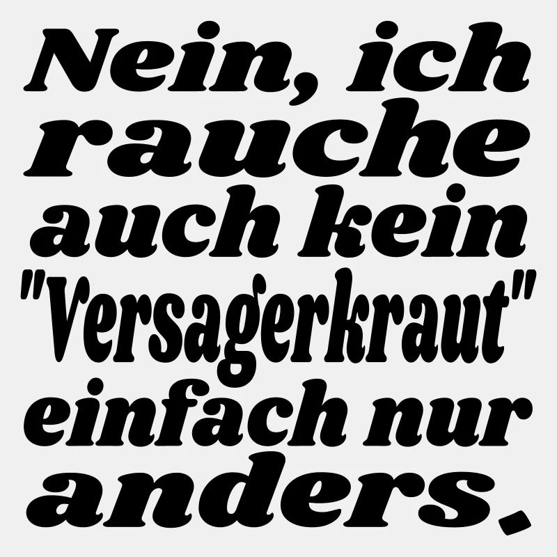 rauche auch kein