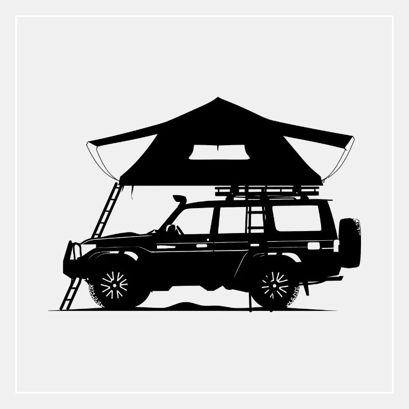 Jeep Dachzelt Camping