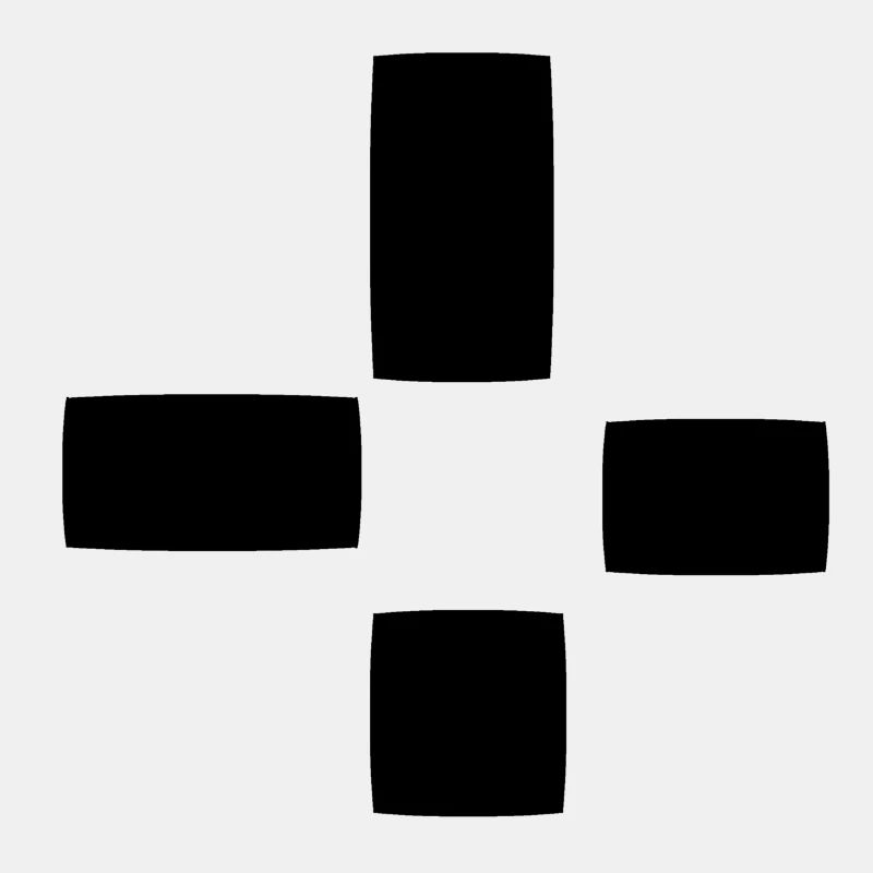Square Pattern Four Shapes Shape
