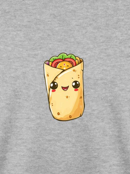Appetitlicher Wrap Kebab Cartoon