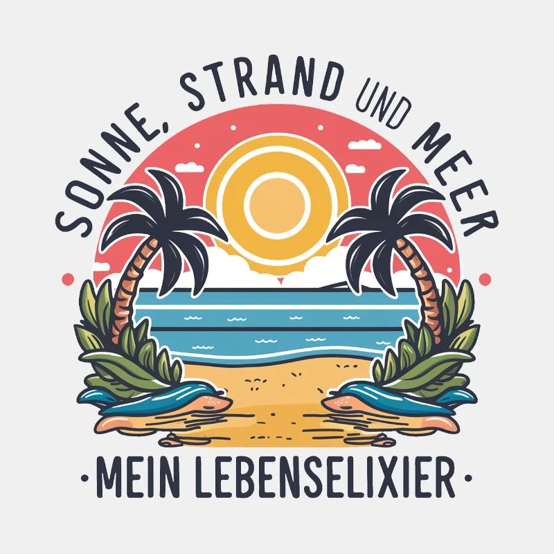 Le soleil, la plage et la mer - mon élixir de vie