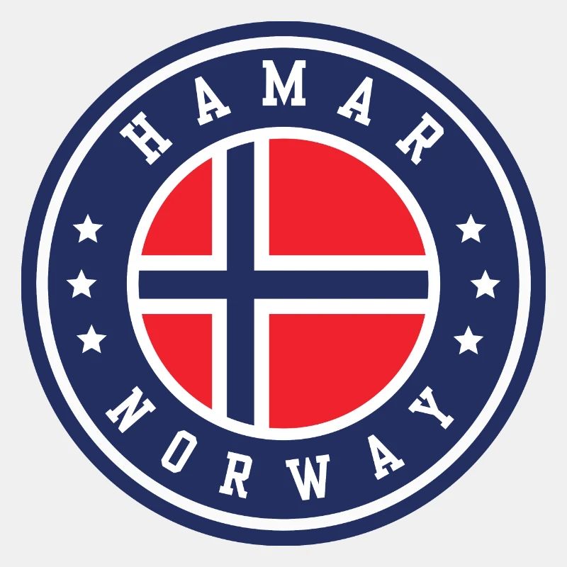 Hammar Norwegen Flagge