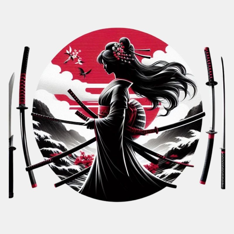 Samurai Mädchen Katana