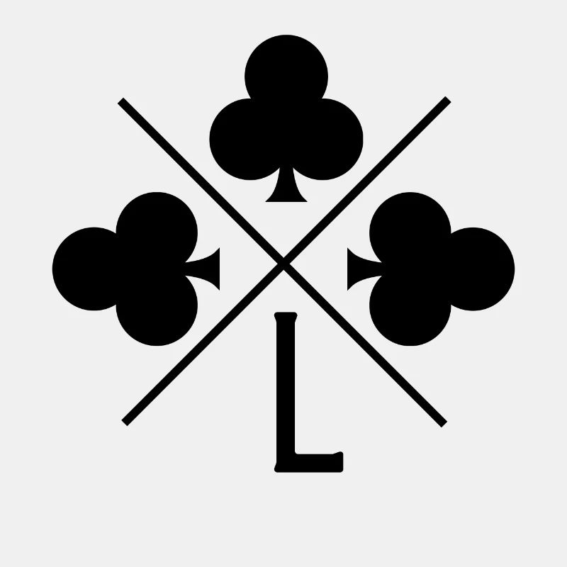 Glücksklee-Buchstabe