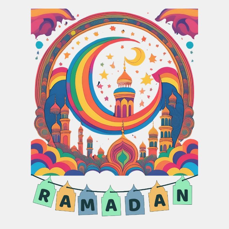 Ramadan Geschenk Eid Mubarak Islam Allah Muslim