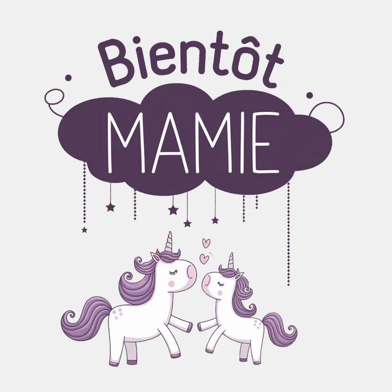 Bald Oma Zukünftige Großmutter